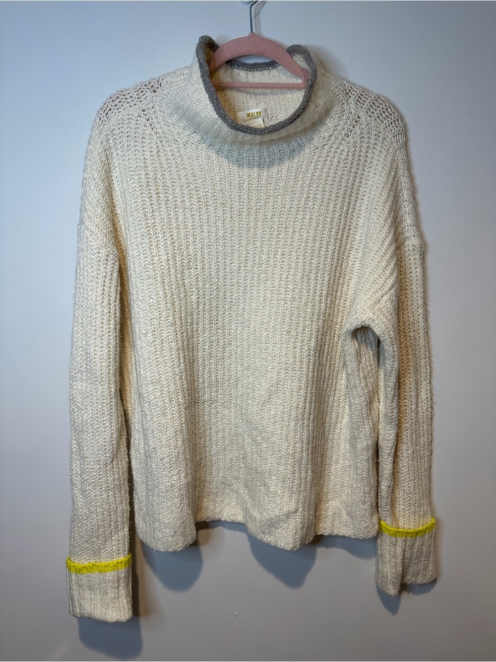 anthropologie maeve mockneck sweater size medium